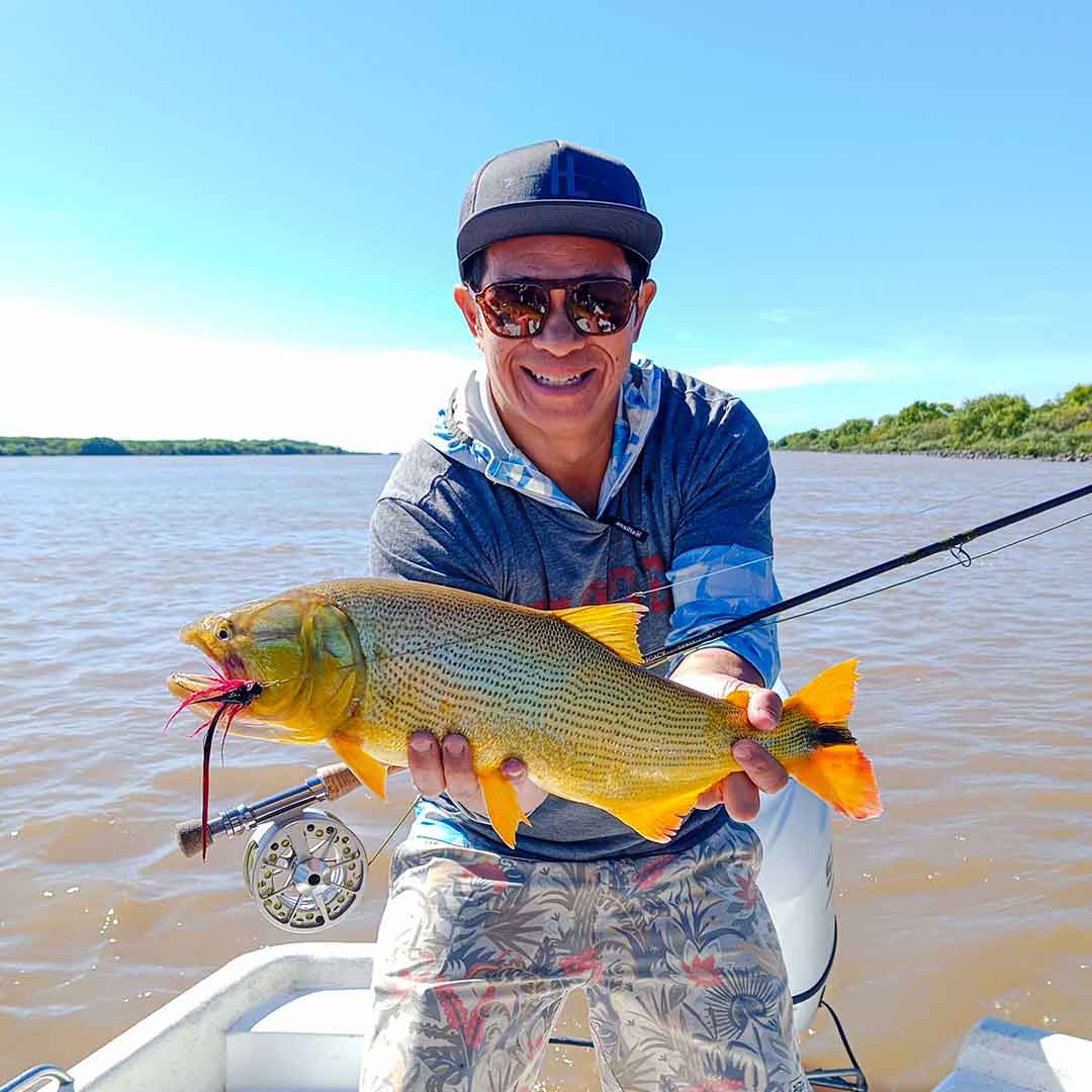 Fly fishing Argentina Golden Dorado