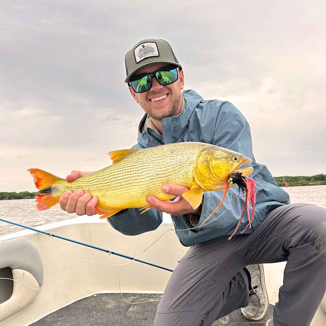 Fly fishing Río de la Plata Argentina