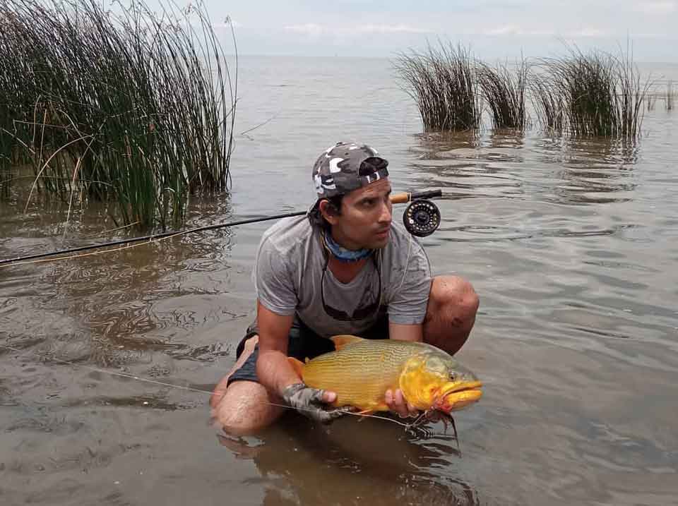 Joaquín Figuerola, fly fishing guide at Buenos Aires Fly Fishing