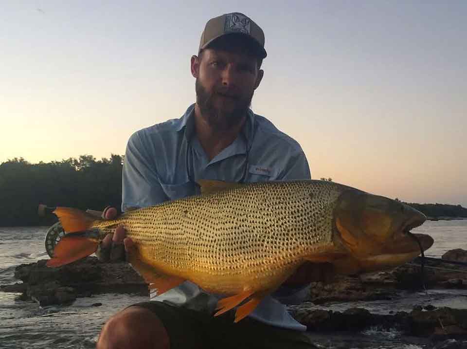 Malcolm Jeffrey, fly fishing guide at Buenos Aires Fly Fishing